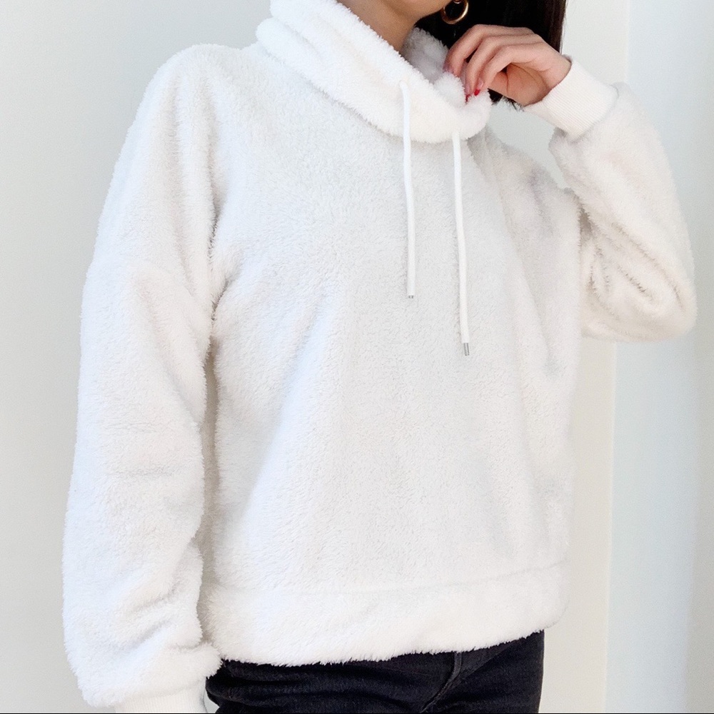 Fuzzy sweater from Gap